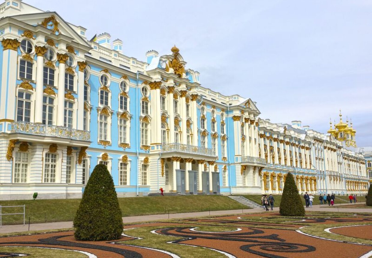 Екатерининский дворец в Санкт-Петербурге 2021