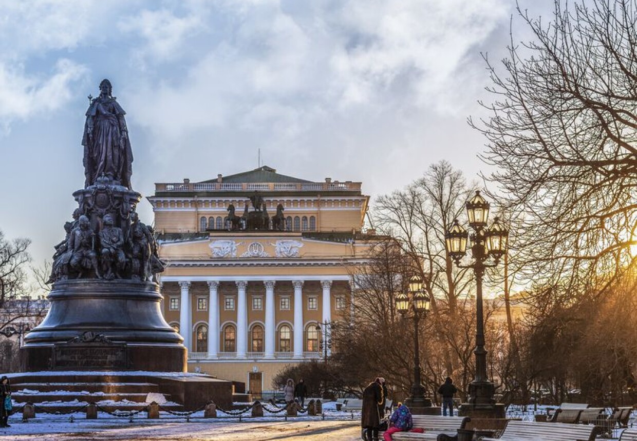 Екатерининский сад в Санкт-Петербурге